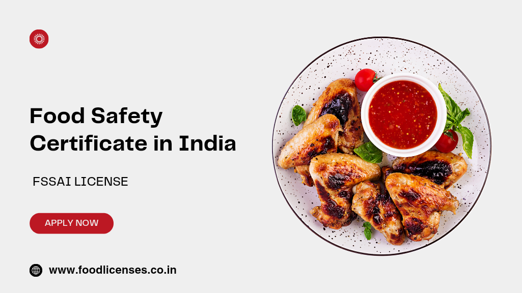 Food Safety Certificate India